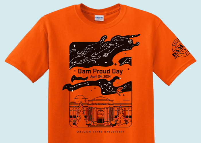 Official Dam Proud Day 2024 T-shirt design
