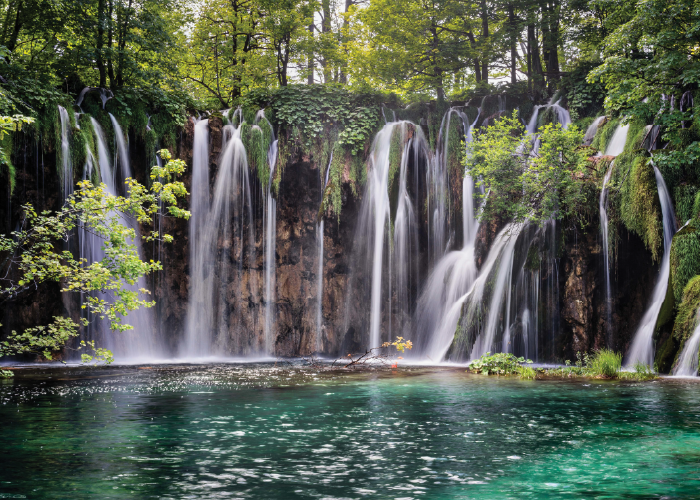 waterfall in Croatia